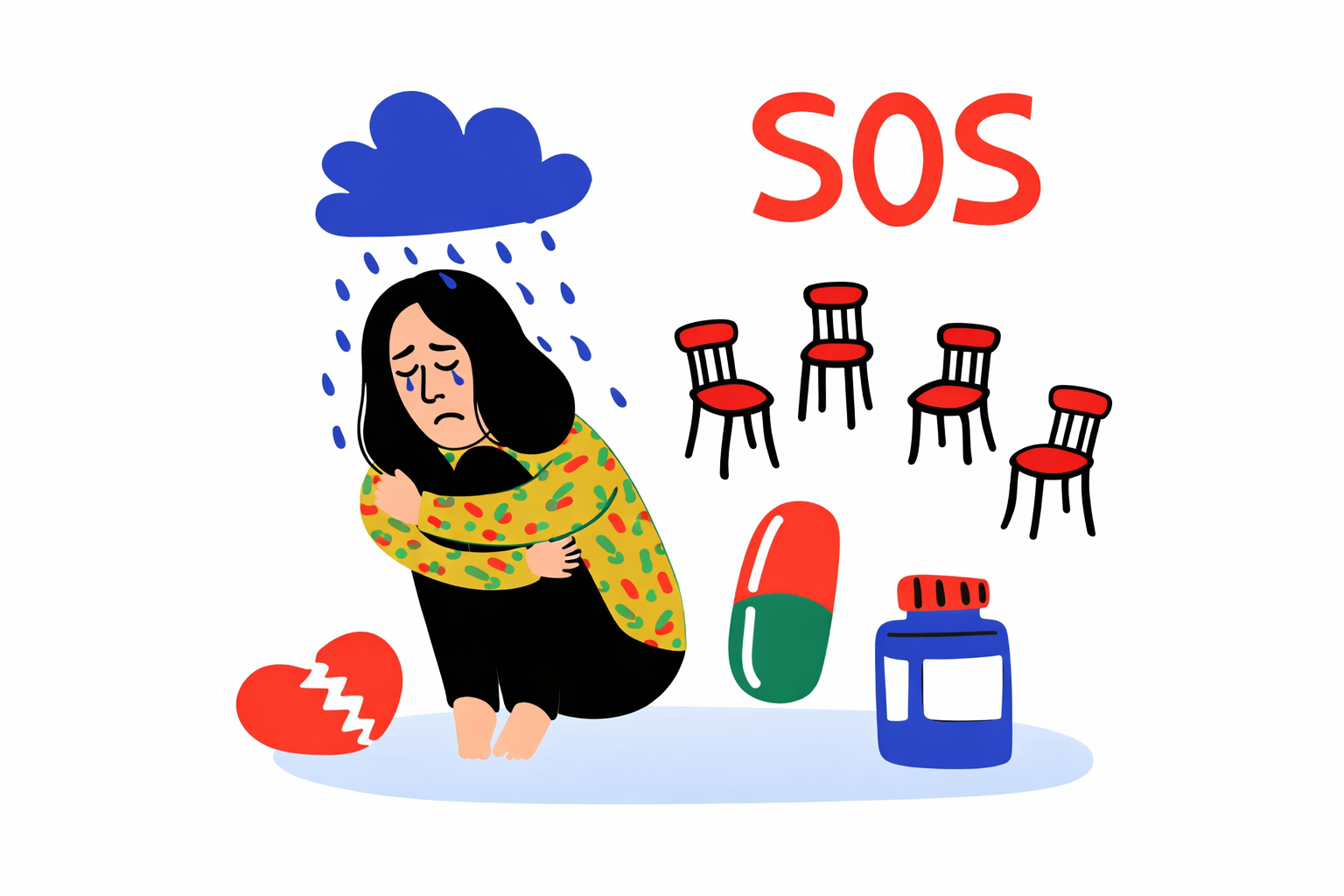 Когда обратиться к психотерапевту — тревога, паника, депрессия, кризис